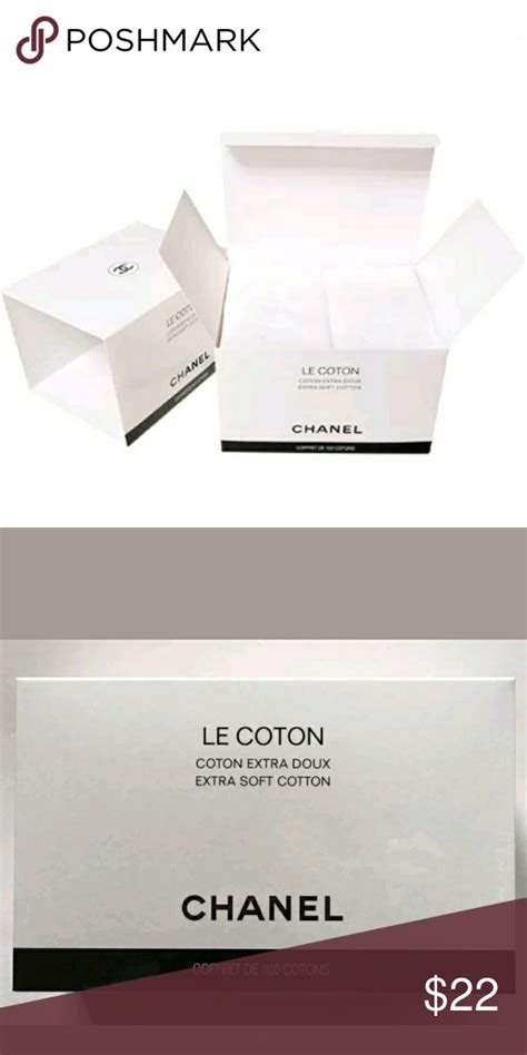 chanel cotton pads box|chanel cleansing towelettes.